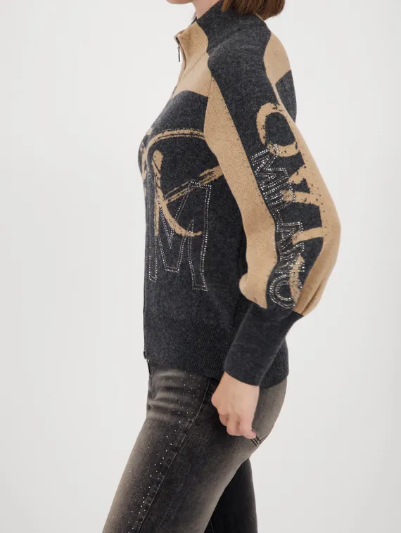 MONARI Кардиган со стразами