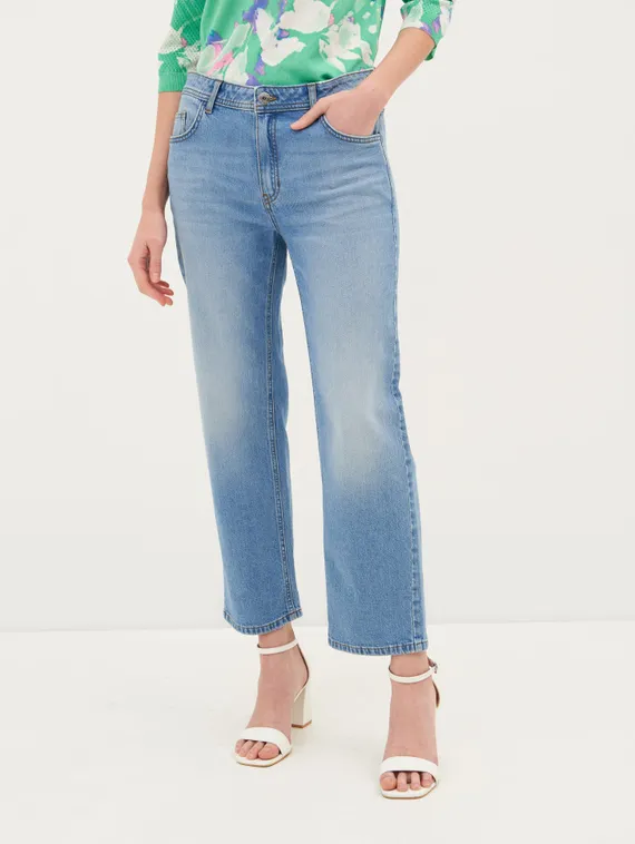 TAIFUN Кюлоты джинсовые