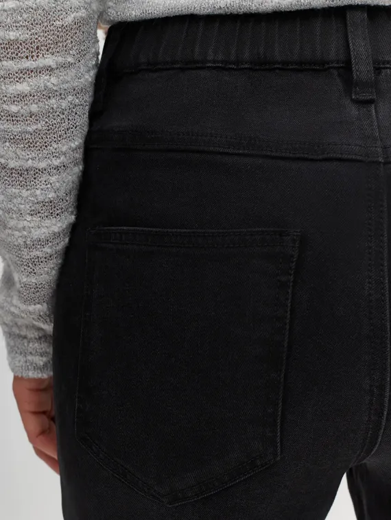 BULMER Прямые черные джинсы