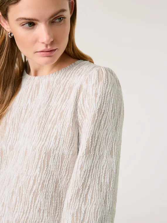 TAIFUN Джемпер с жаккардовым узором