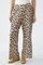 Oui Брюки с леопардовым принтом