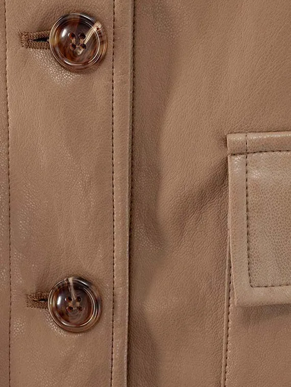 CATNOIR Короткая куртка из экокожи