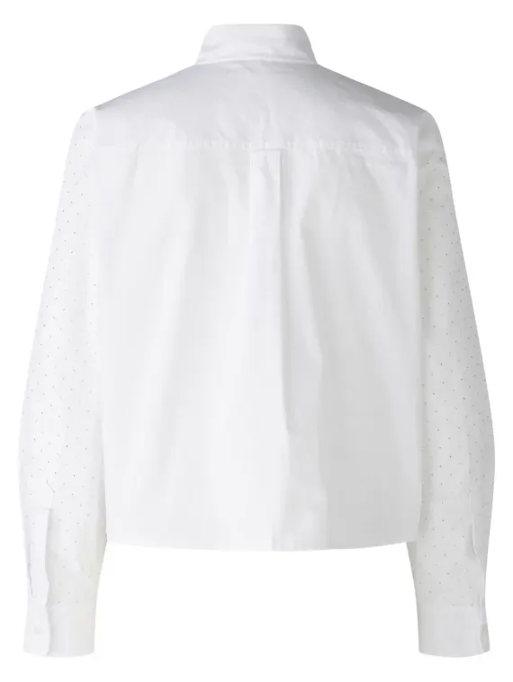 Oui Блуза хлопковая