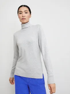 TAIFUN Джемпер с воротником-поло