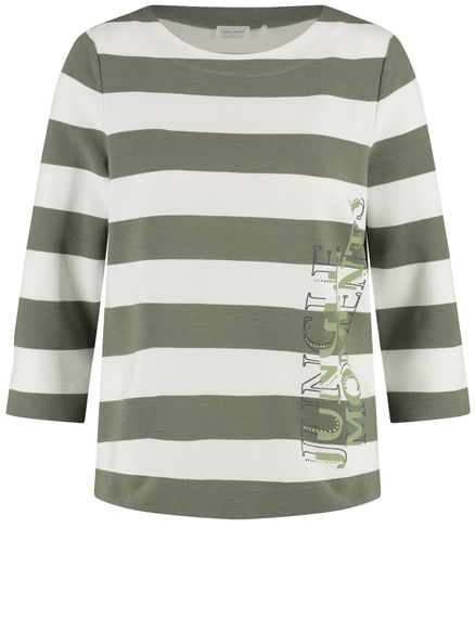 GERRY WEBER Джемпер в полоску 3/4 рукав
