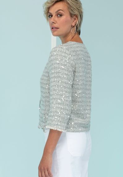 BIANCA Жакет с пайетками