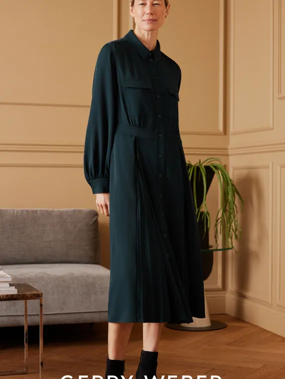 GERRY WEBER Платье со складками