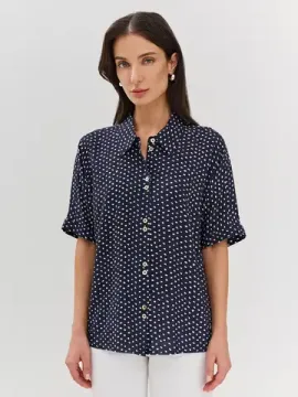 BULMER Блуза в горошек