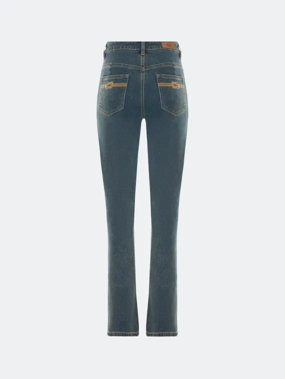 BULMER Прямые джинсы с вышивкой