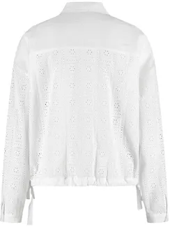 GERRY WEBER Блуза с перфорированным кружевом