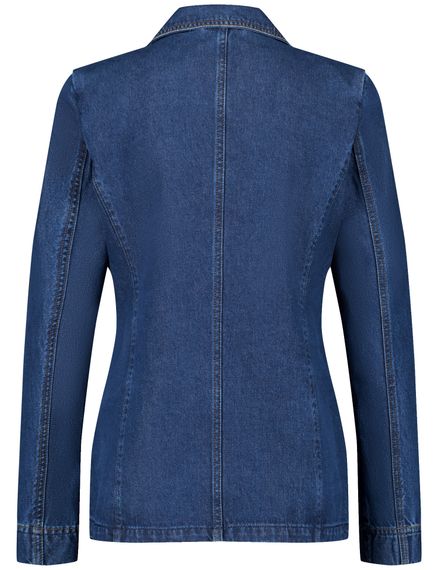 TAIFUN Пиджак джинсовый