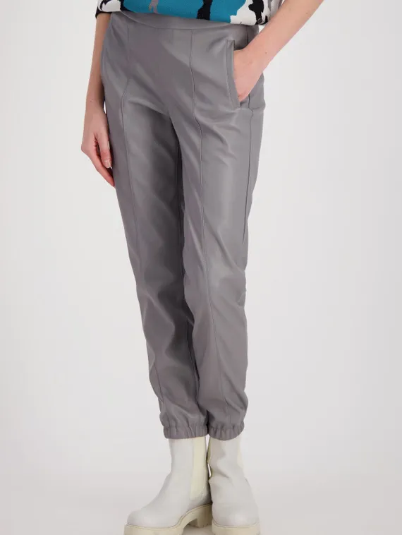 MONARI Брюки-джоггеры из искусственной кожи