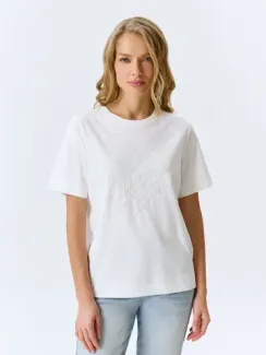 BULMER Футболка с мерцающими пайетками