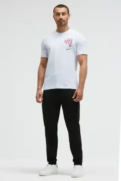 CAMP DAVID Брюки спортивные с боковыми лентами черные