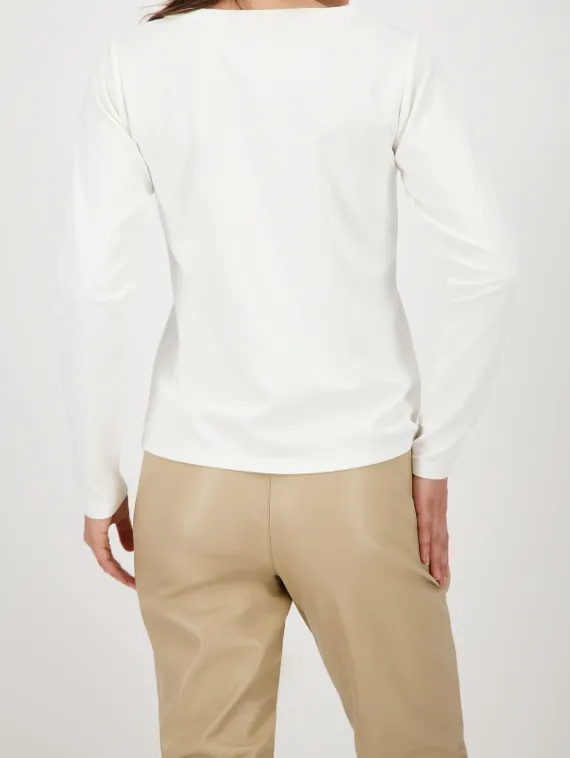 MONARI Толстовка с надписью из стразов