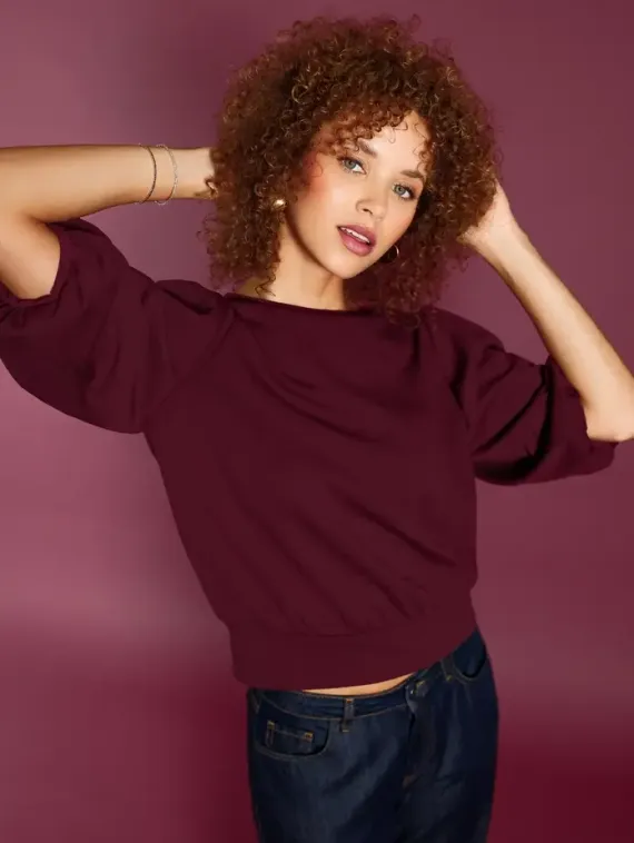 MONARI Толстовка с рукавами-буфами