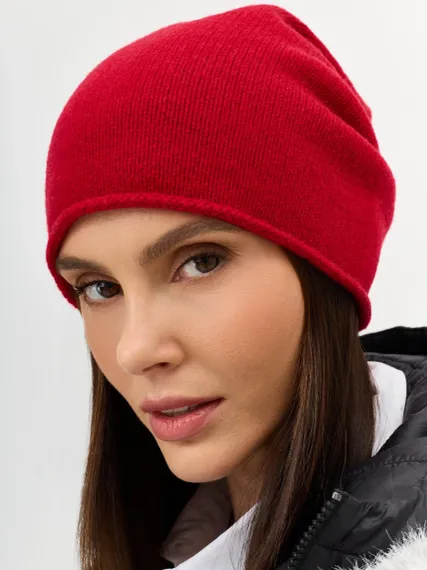 BULMER Шапка из 100% шерсти красная