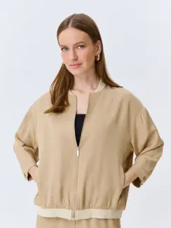 BULMER Бомбер из смесовой вискозы