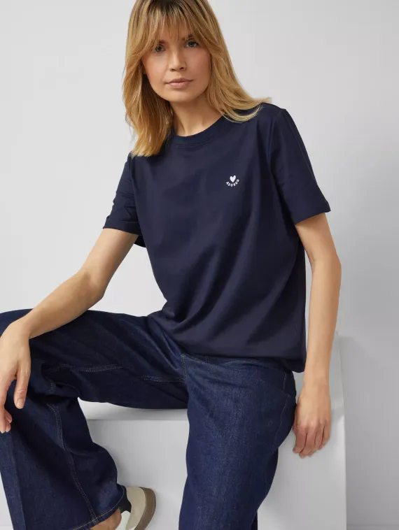 s.Oliver Футболка с вышивкой