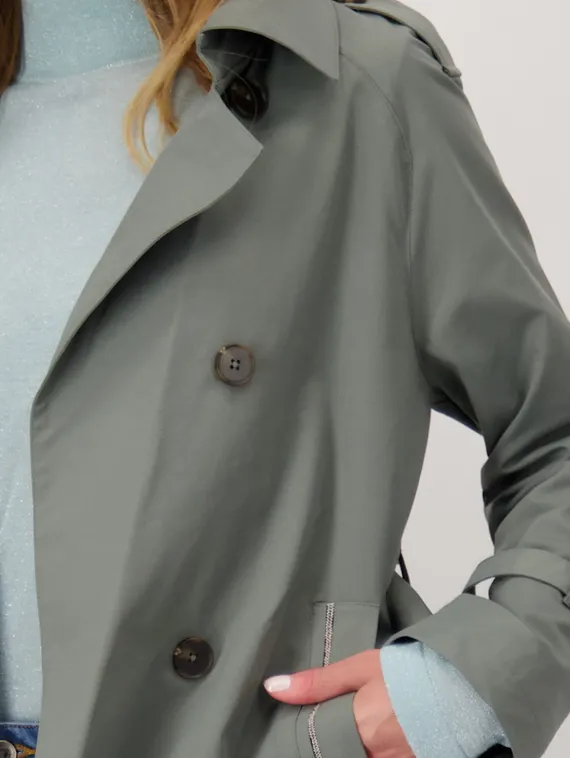 MONARI Тренч двубортный