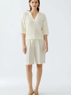 Oui Шорты-бермуды со складками