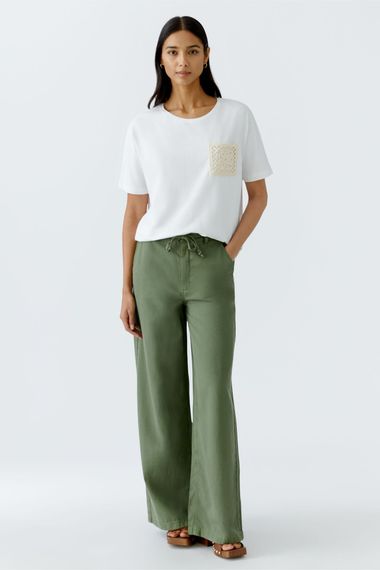 Oui Футболка с карманом