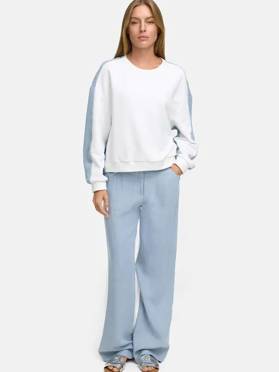 CATNOIR Толстовка с джинсовой спинкой