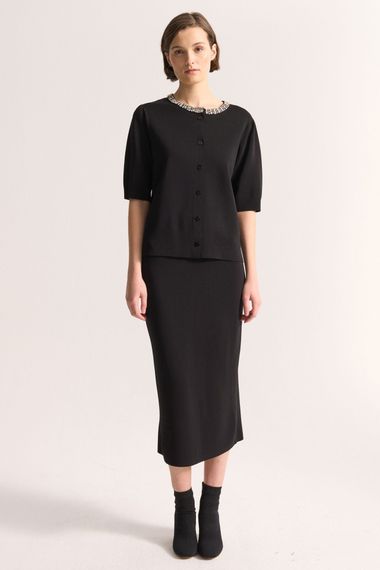 UNQ Юбка вязаная