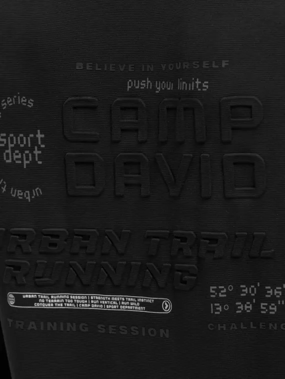 CAMP DAVID Худи из трикотажного пике