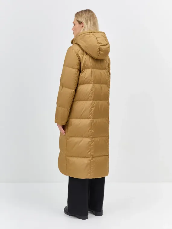 BULMER Стеганое пальто с контрастной фурнитурой