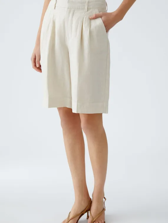 Oui Шорты-бермуды со складками