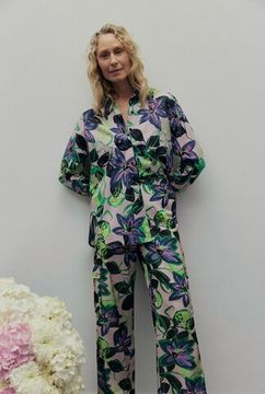 GERRY WEBER Брюки с цветочным принтом