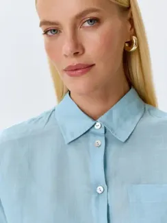 BULMER Яркая блуза из 100% рами