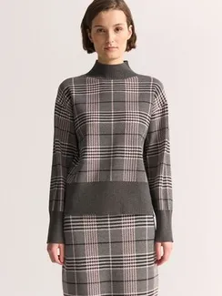 UNQ Пуловер в клетку