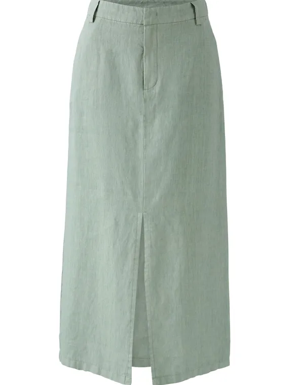 Oui Юбка макси льняная