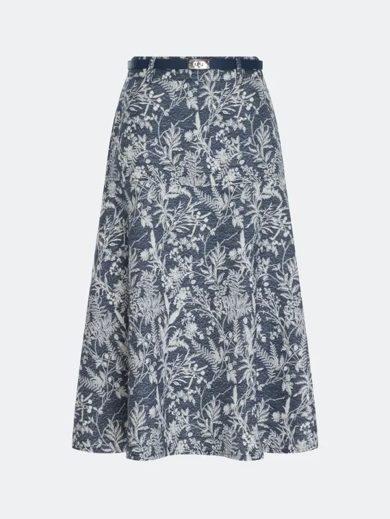 BULMER Юбка из жаккардового денима