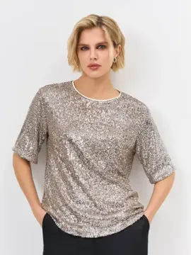 BULMER Джемпер с искрящимися пайетками