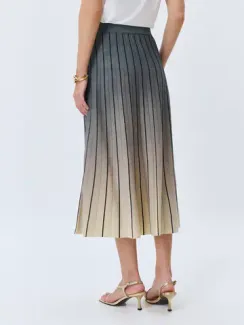 BULMER Вязаная юбка с градиентным принтом