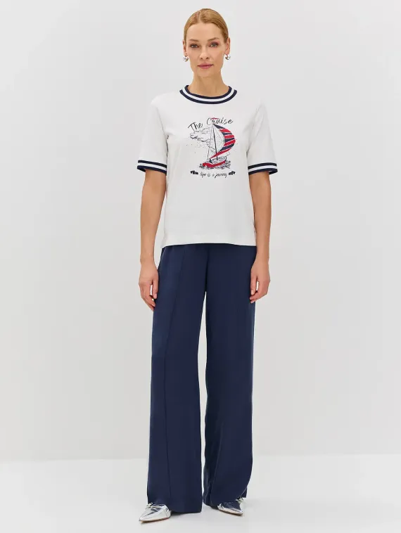 BULMER Футболка с ярким принтом