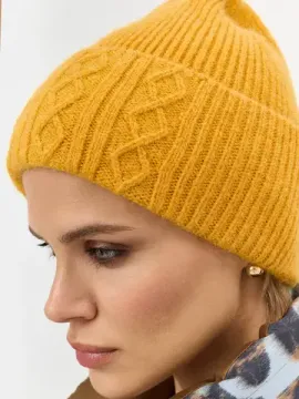 BULMER Шапка с декором "косы"