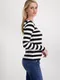 MONARI Лонгслив в полоску