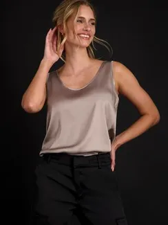 MONARI Топ сатиновый