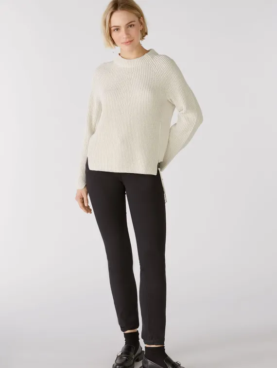 Oui Джемпер хлопковый