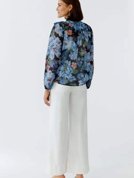 Oui Блузка с бантом