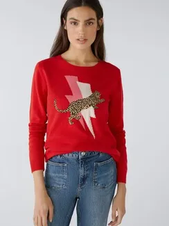 Oui Свитер с шерстью