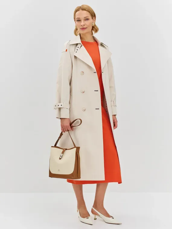 BULMER Сумка из натуральной кожи с косметичкой