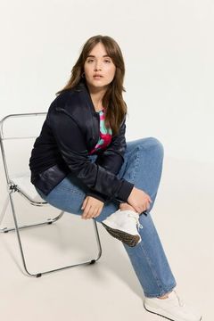 SAMOON Жакет атласный