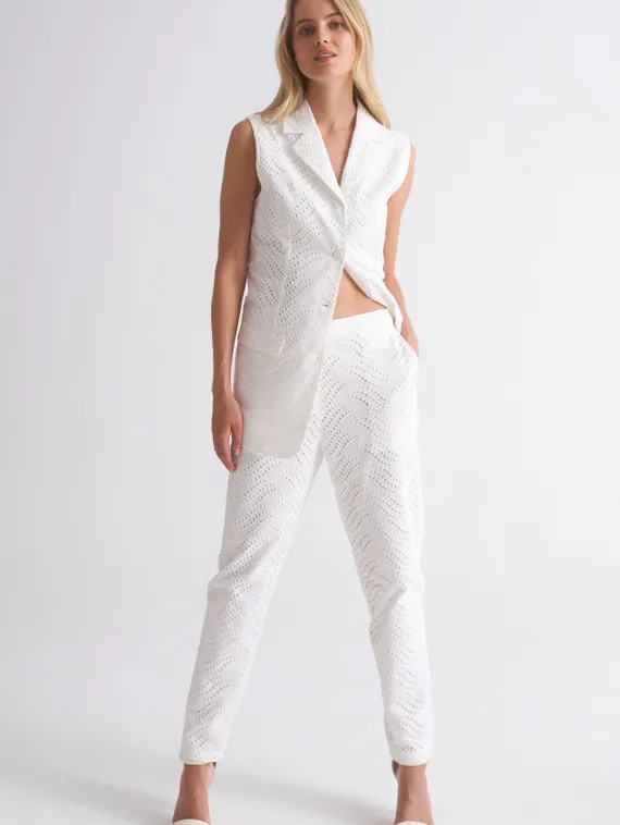 UNQ Жилет кружевной