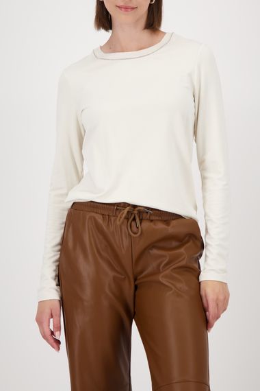 MONARI Лонгслив с вязаным воротником