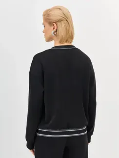 BULMER Свободный джемпер с шрифтовым узором